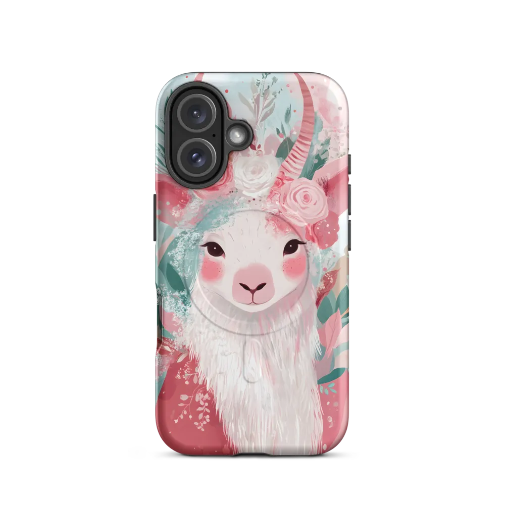 Spring Whimsy: The Floral Goat
