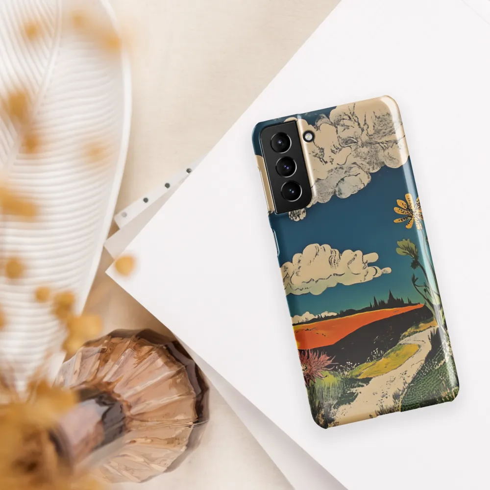 Surreal Blooming Landscape