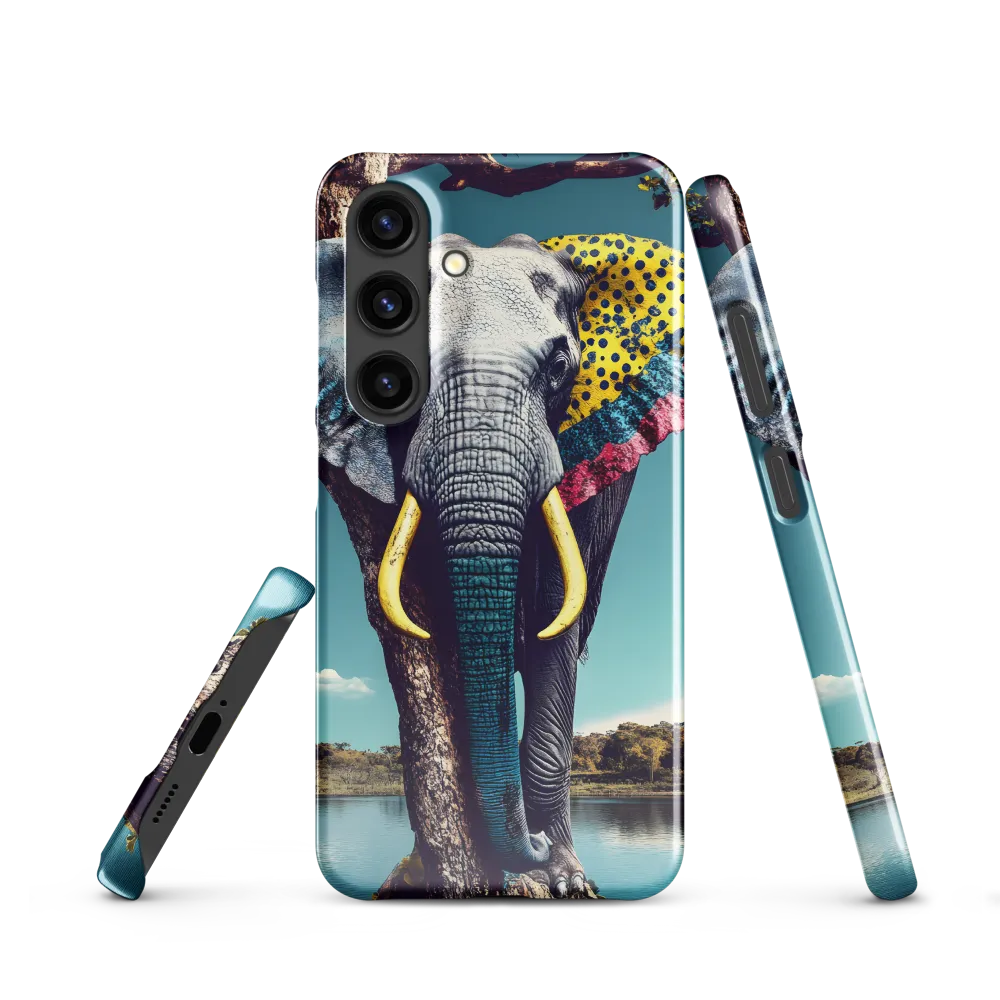 Playful Elegance: The Surreal Elephant