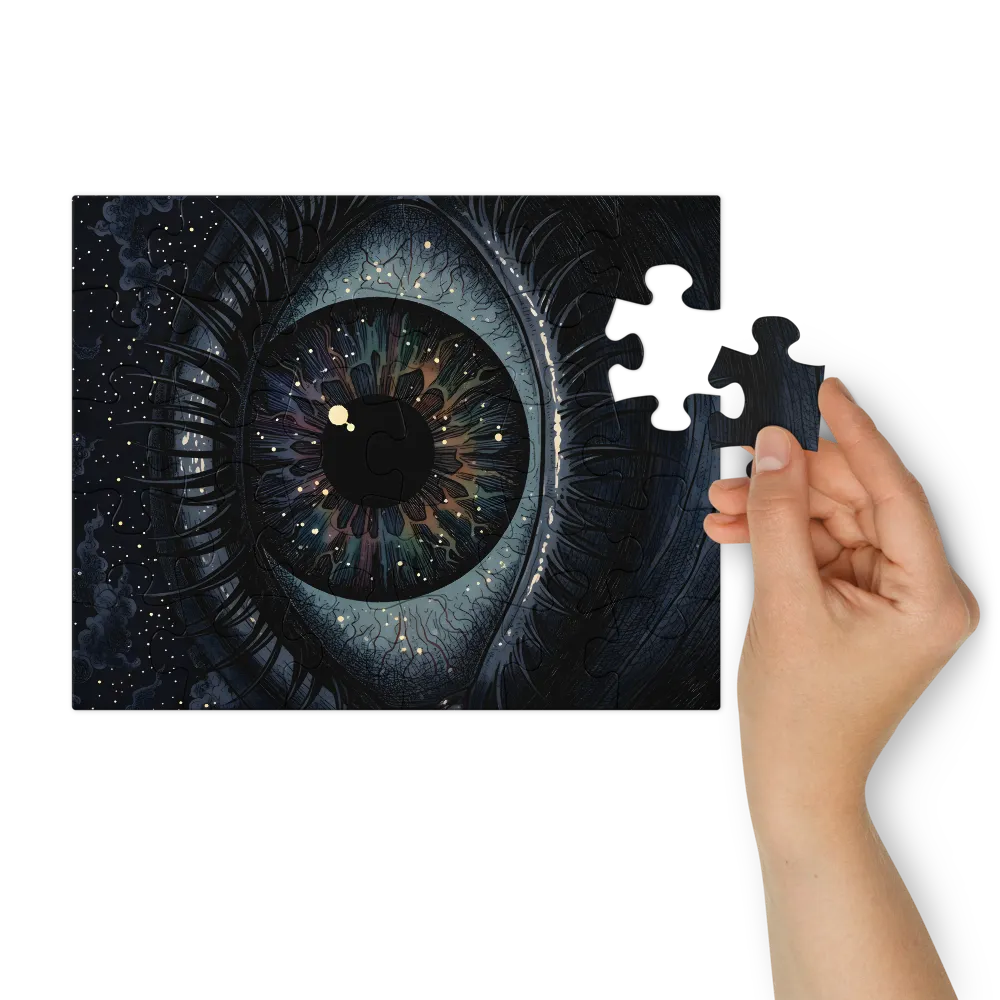 Cosmic Eye 
 Jigsaw Puzzle in Tin Box