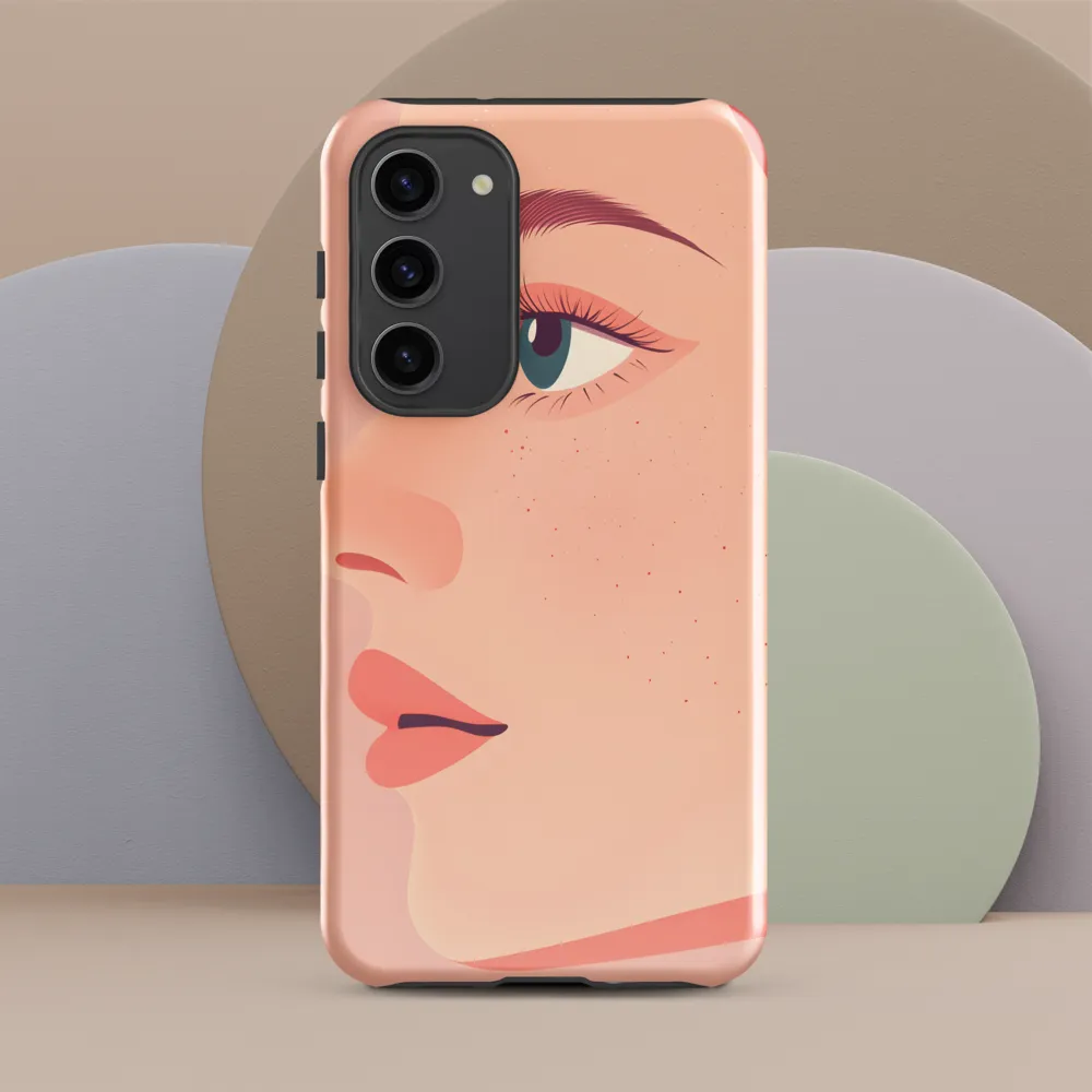 Serenity in Profile | Phone Case |  S23 Plus | Tough Case | Glossy