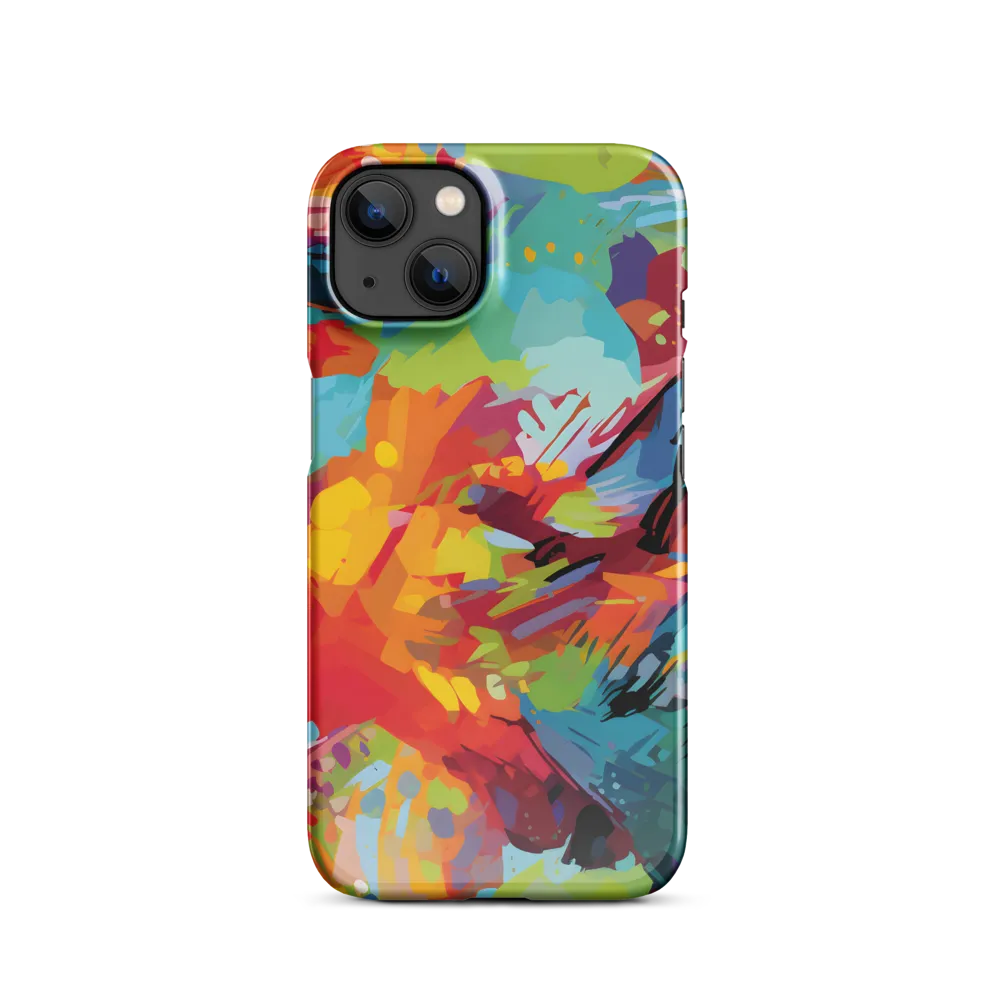 Colorful Lizard: An Abstract Adventure | Phone Case |  13 | Snap Case | Glossy
