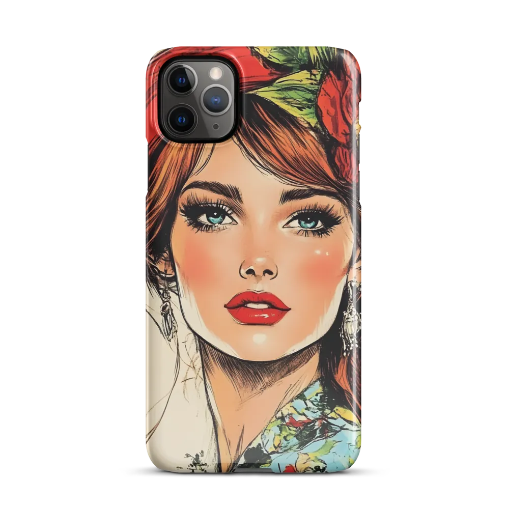 Radiant Elegance: A Portrait of Timeless Beauty | Phone Case |  11 Pro Max | Snap Case | Glossy