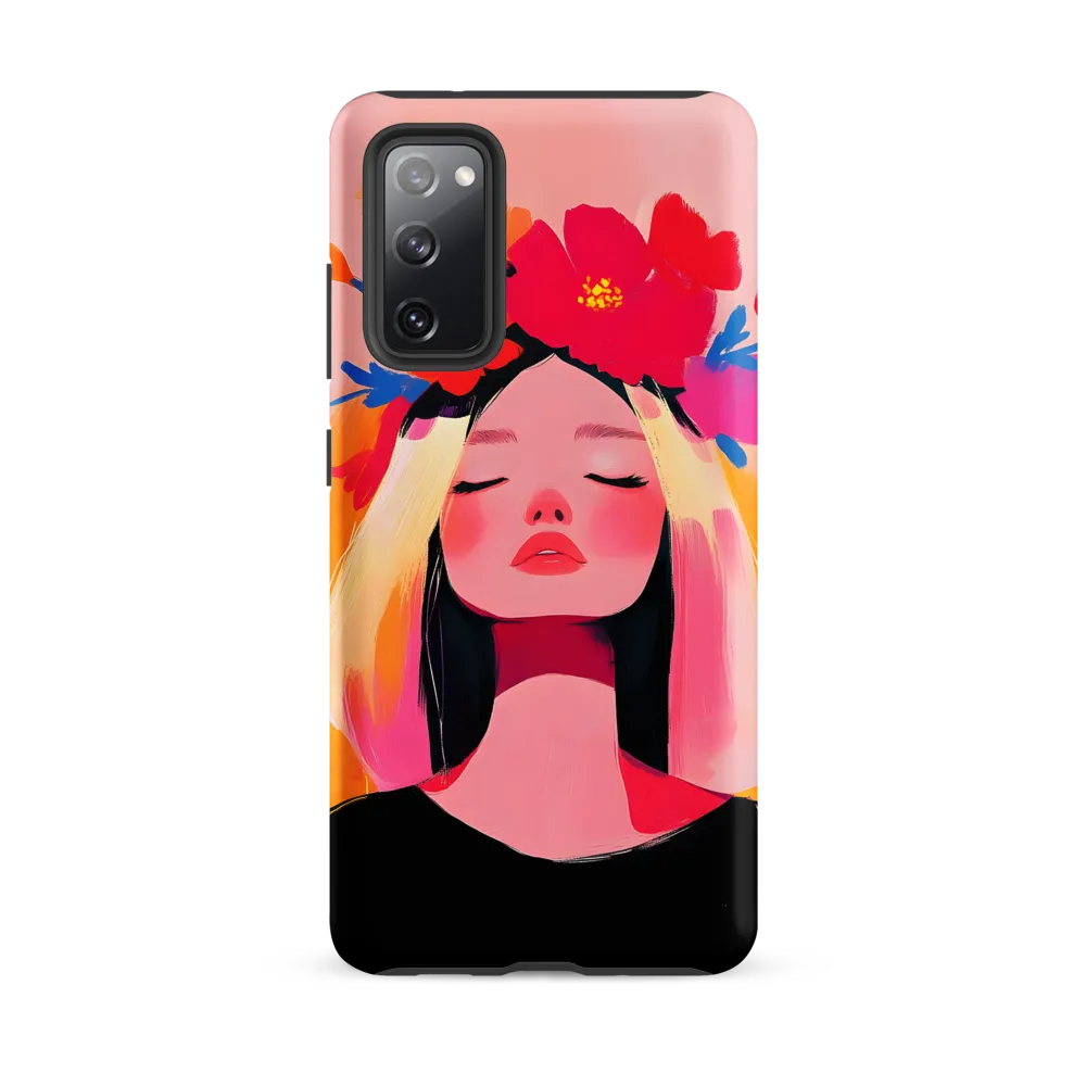 Floral Serenity | Phone Case |  S20 FE | Tough Case | Matte
