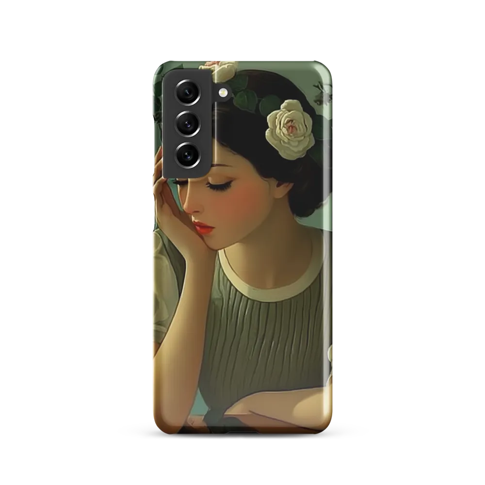 Whispers of Serenity | Phone Case |  S21 | Snap Case | Glossy