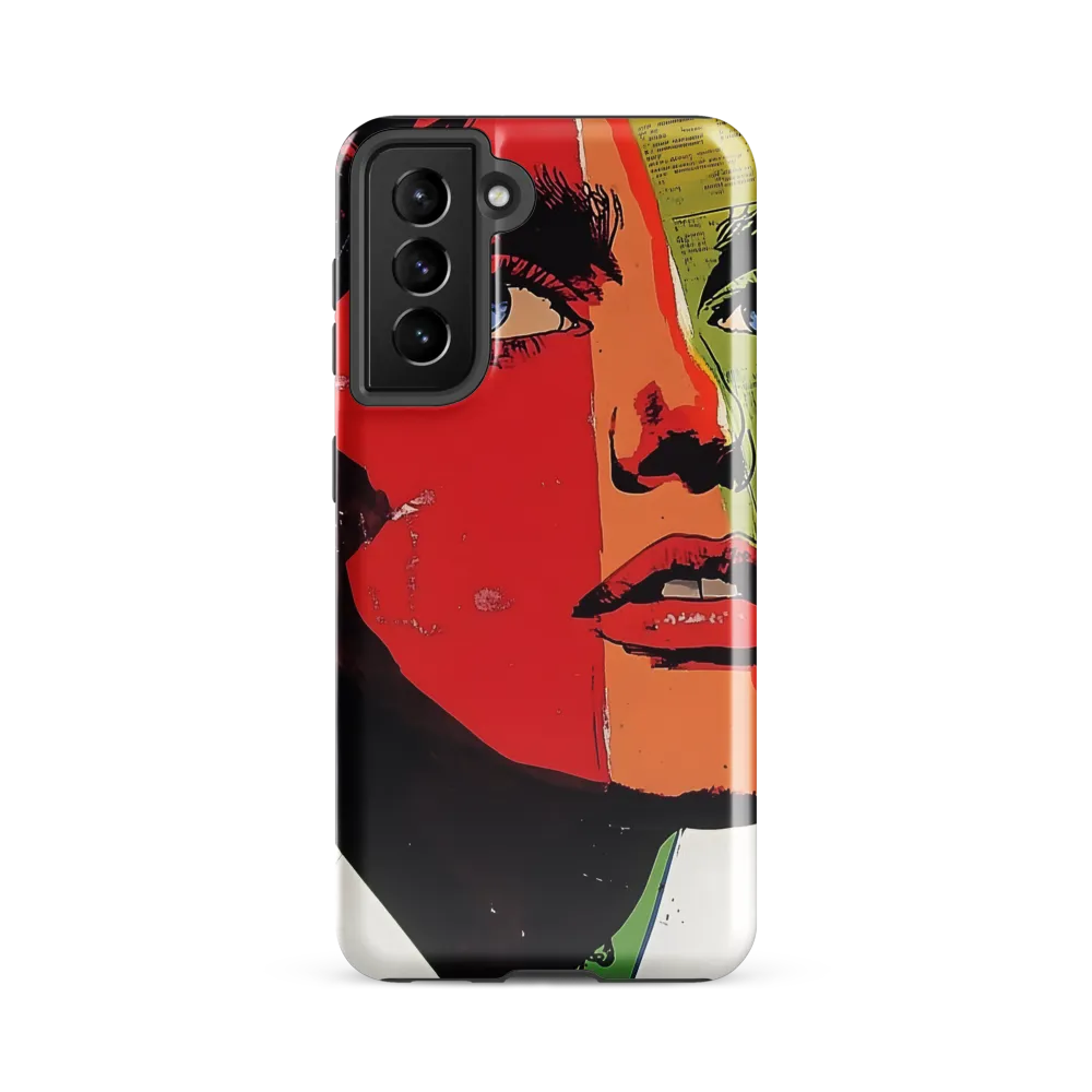 Vibrant Expressions: A Pop Art Portrait