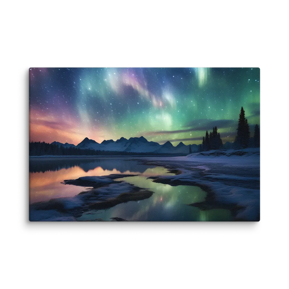 Ethereal Aurora: A Night Under the Stars