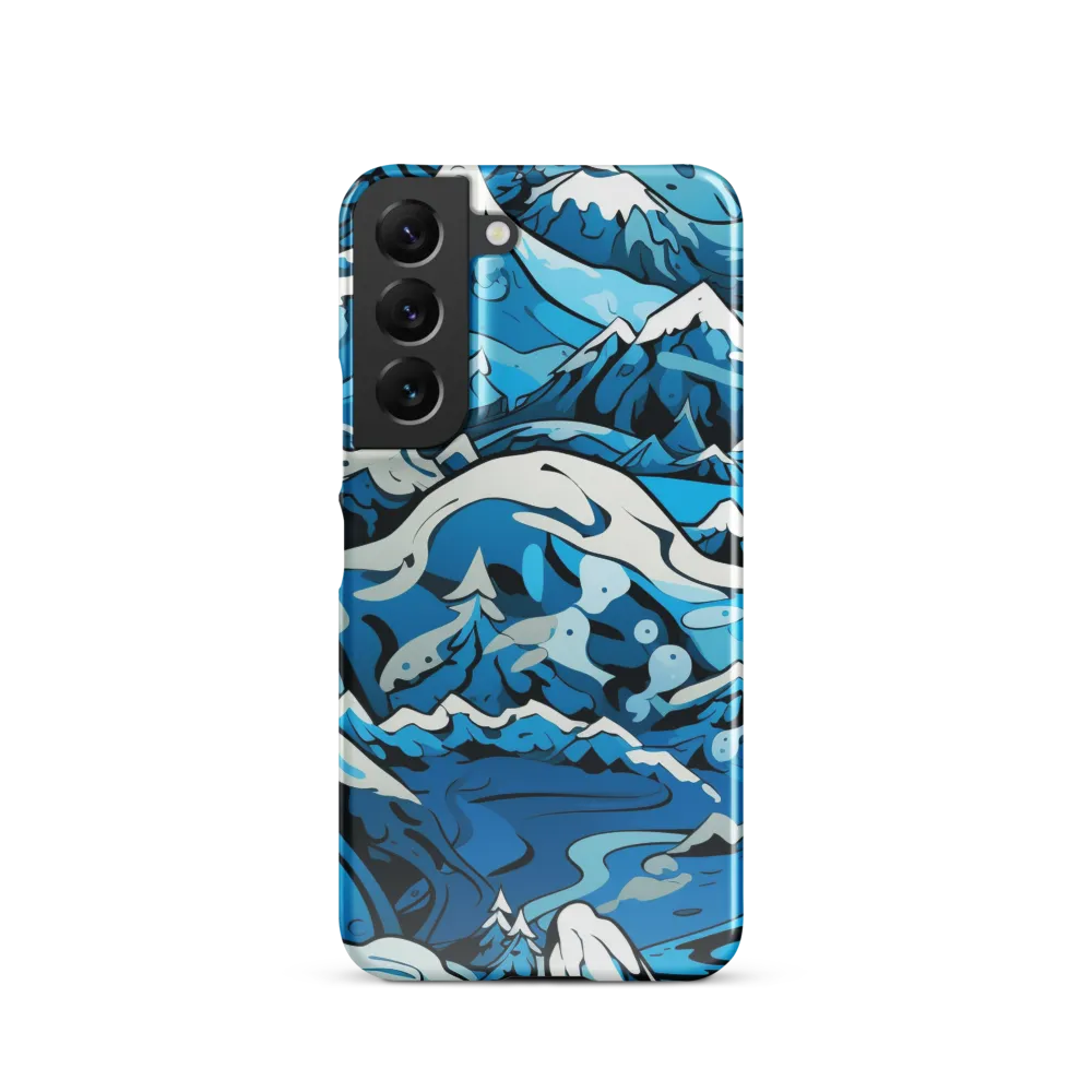 Frozen Harmony: A Blue Mountain Odyssey