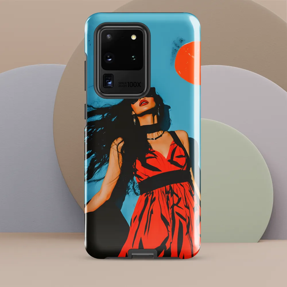 Sunset in Fashion: A Modern Portrait
