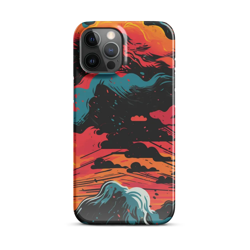 Ethereal Twilight: A Dramatic Landscape in Motion