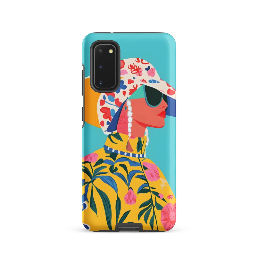 Tropical Confidence: A Fashion Portrait