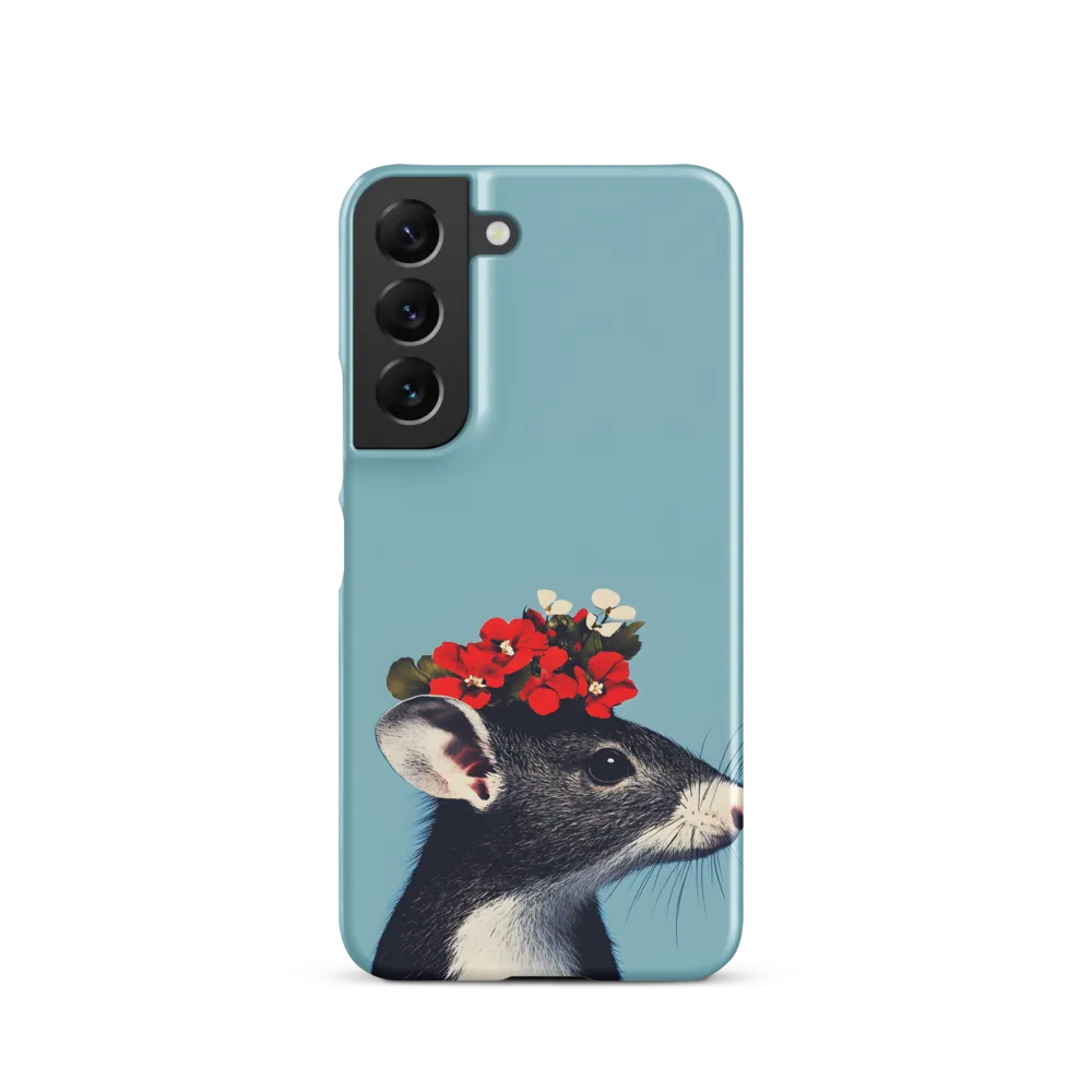 Whimsical Flora: A Mouse's Floral Crown
