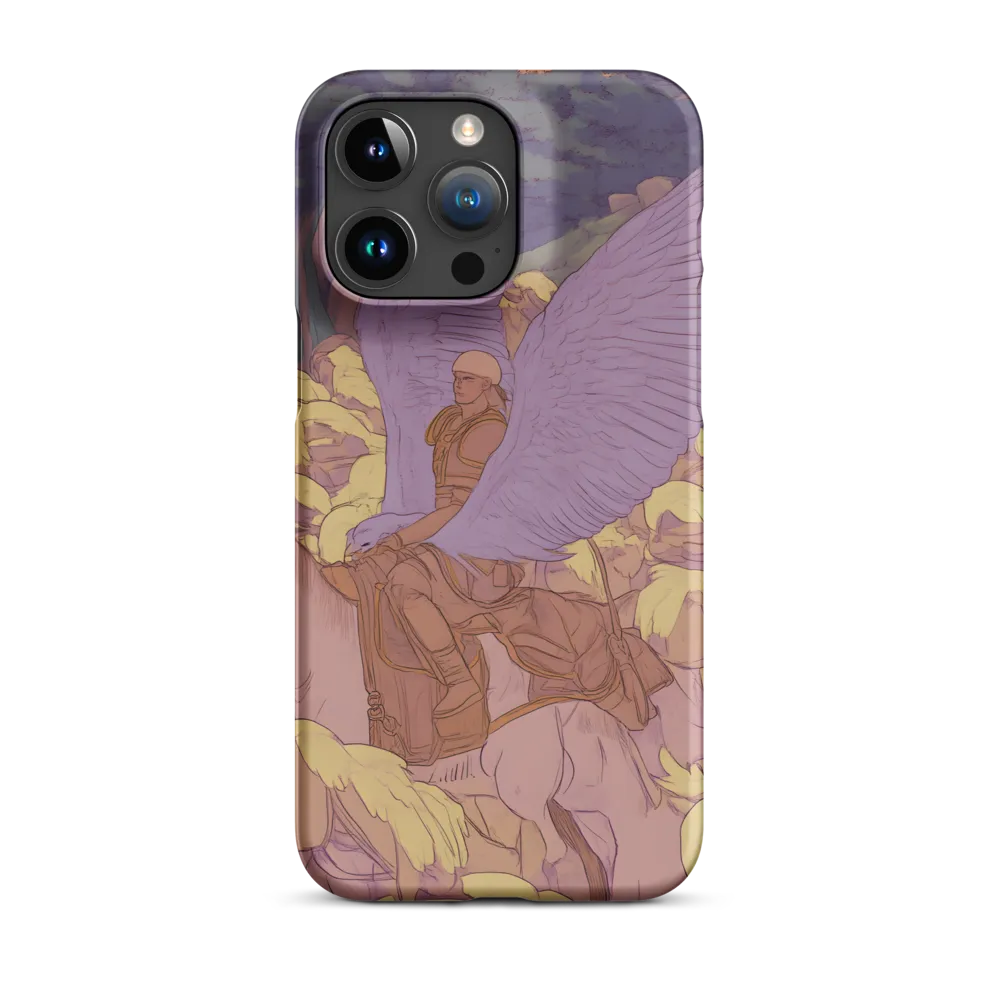 The Winged Guardian | Phone Case |  15 Pro Max | Snap Case | Matte