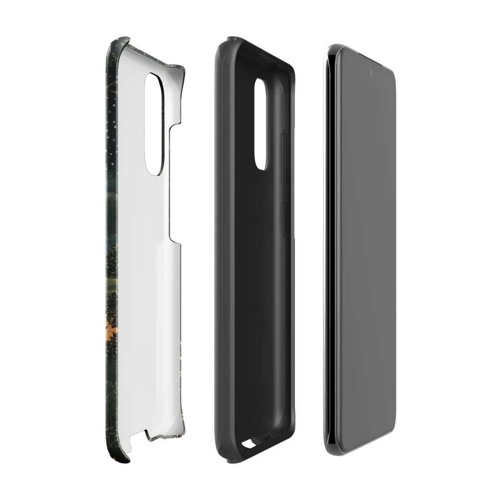 Mystical Nightscape Under the Full Moon | Phone Case |  S20 | Tough Case | Glossy