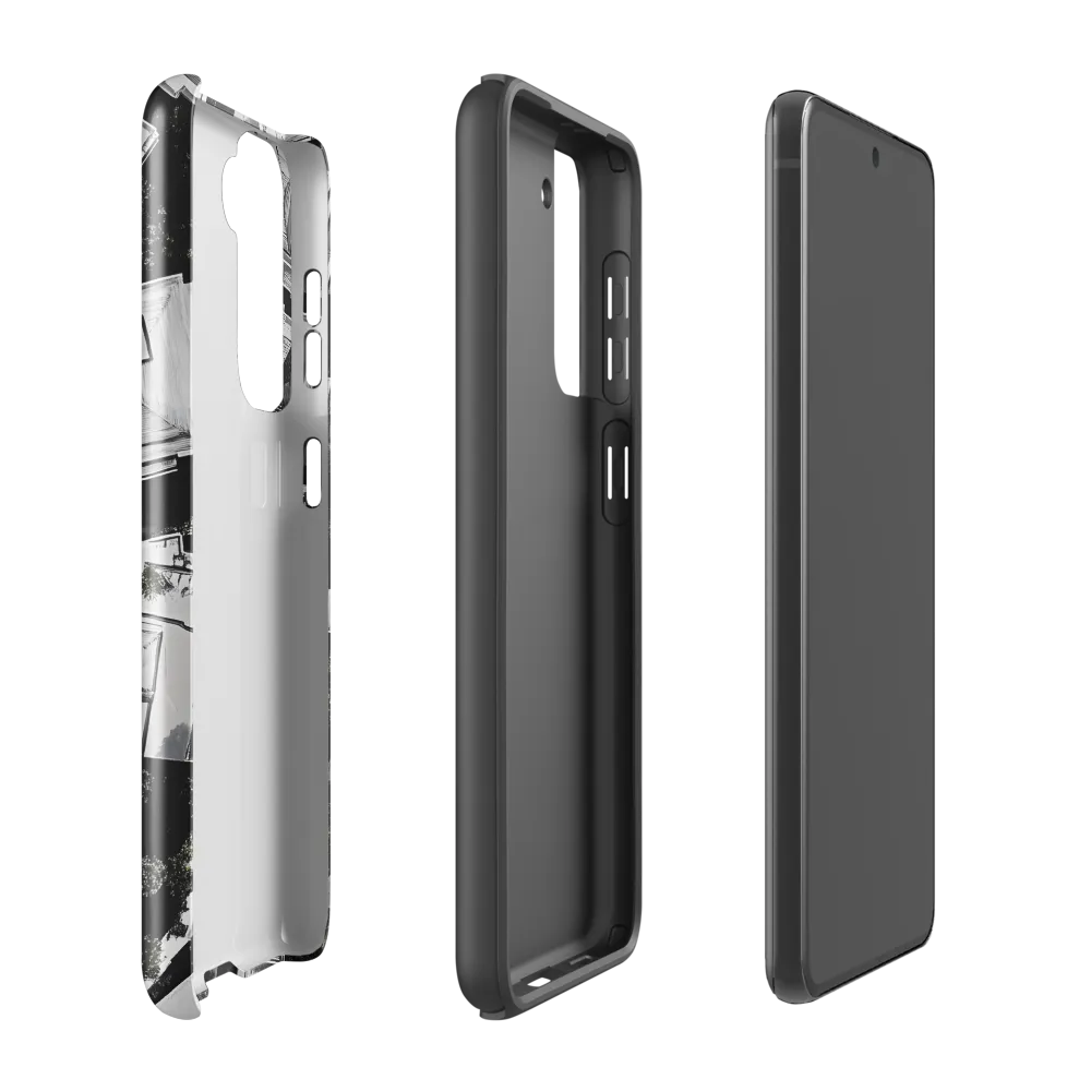Serenity in Structure | Phone Case |  S21 FE | Tough Case | Glossy