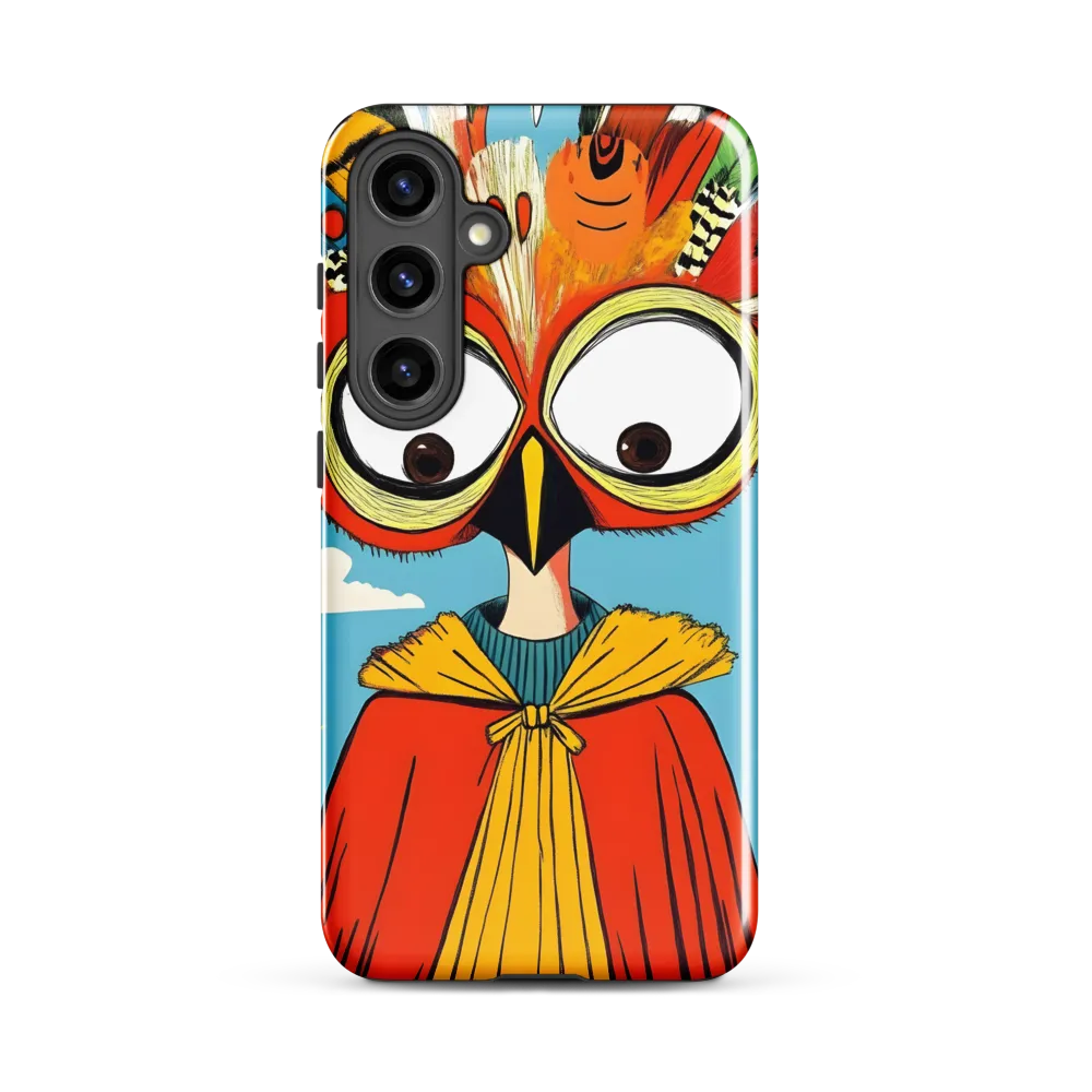 A Whimsical Encounter: The Owl-Human Fusion