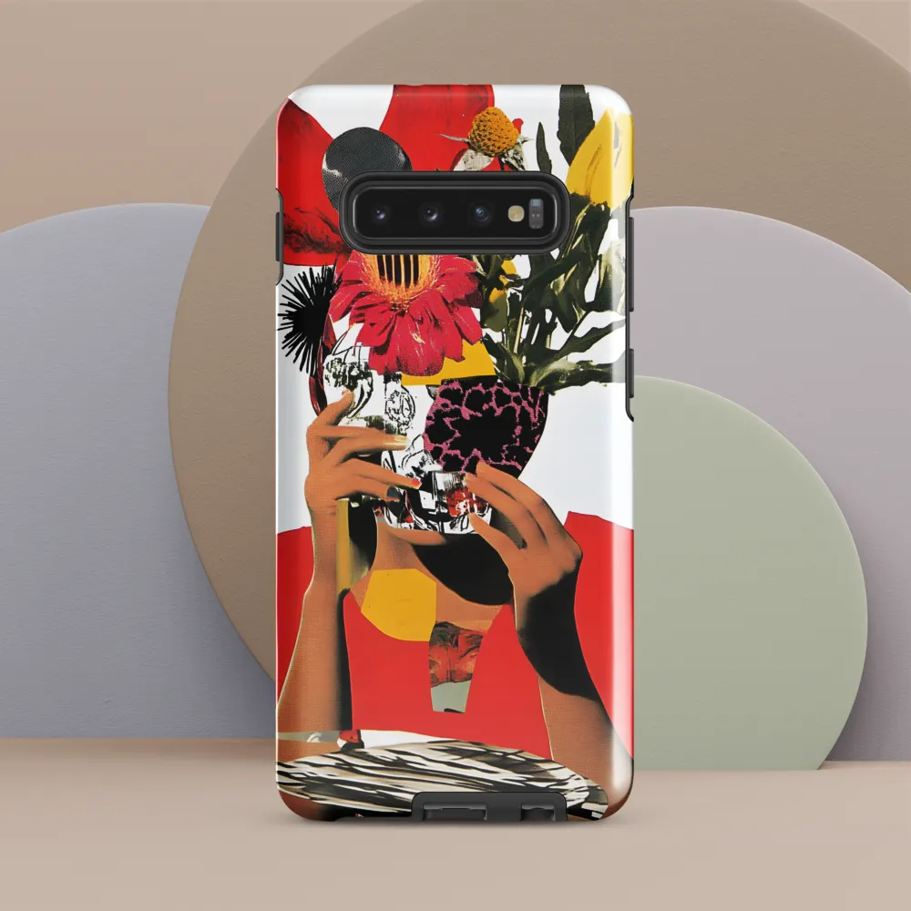 Floral Visions: The Intersection of Life and Art | Phone Case |  S10 Plus | Tough Case | Glossy