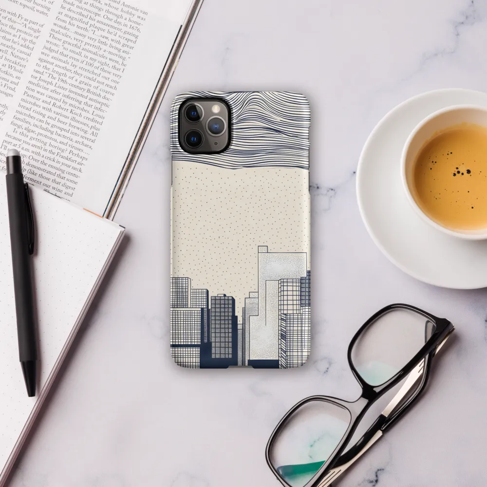 Urban Patterns: A Minimalist Skyline | Phone Case |  11 Pro Max | Snap Case | Matte