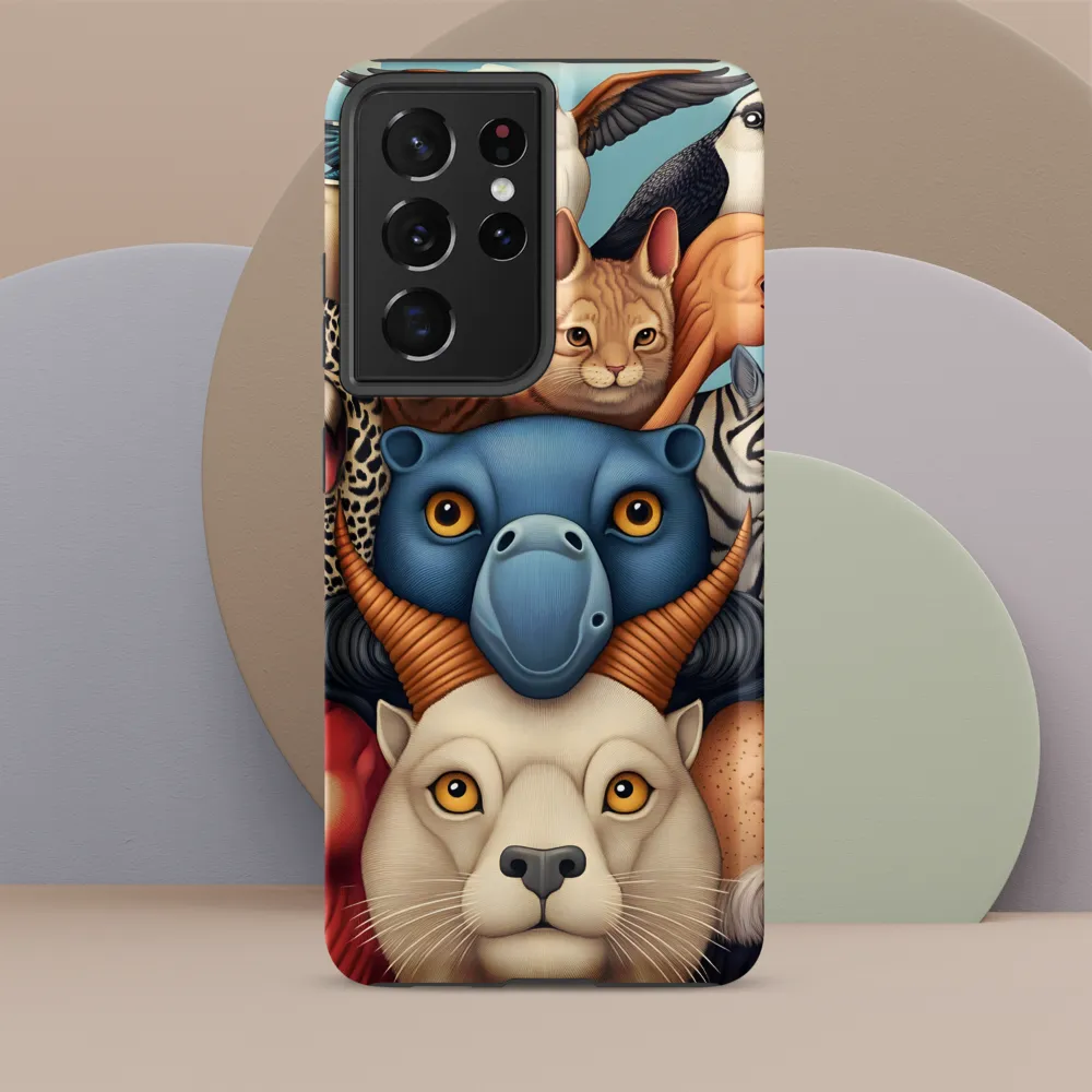 Harmonious Echoes of Wildlife | Phone Case |  S21 Ultra | Tough Case | Matte