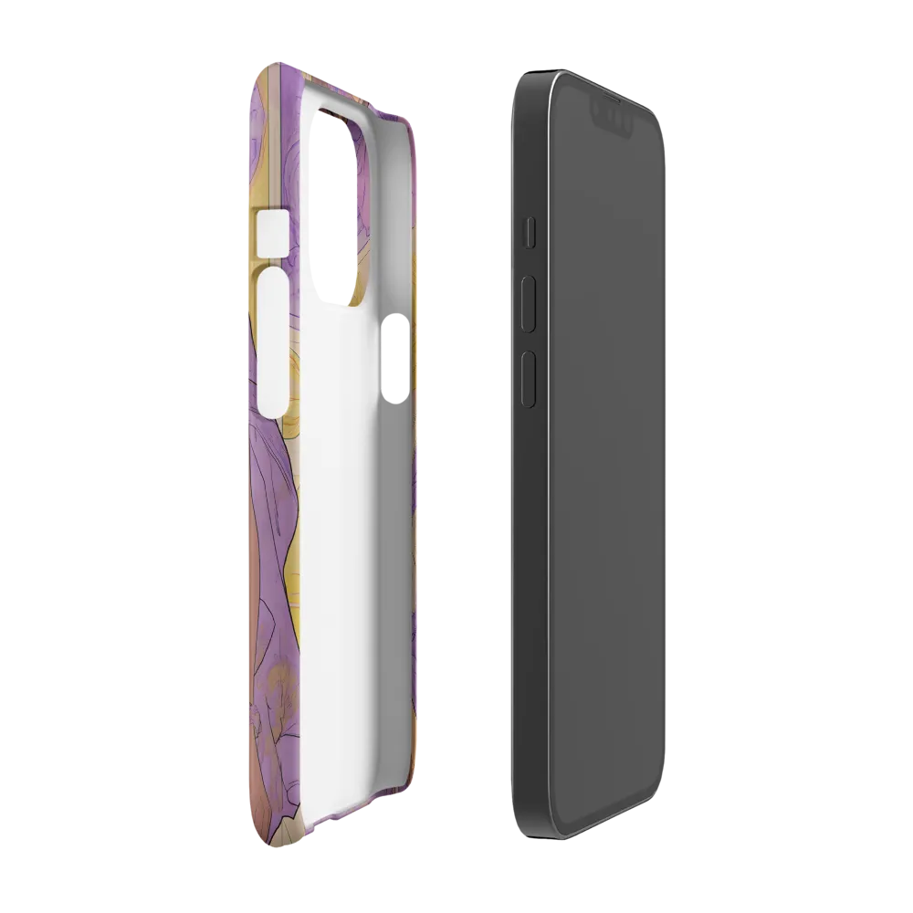 Elegance in Floral Harmony | Phone Case |  13 Pro | Snap Case | Matte