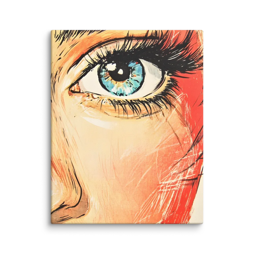 Gaze of Emotion | Canvas | 11″×14″