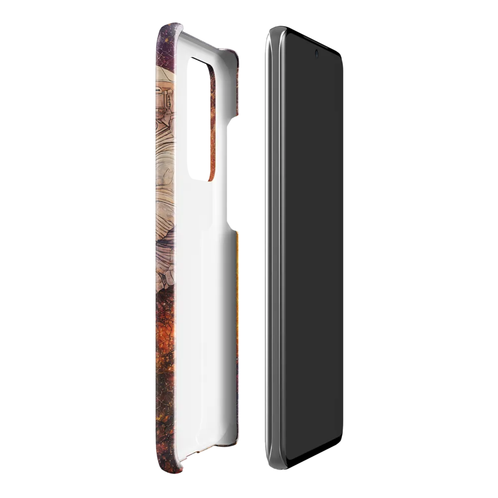 Cosmic Contemplation | Phone Case |  S20 Ultra | Snap Case | Glossy
