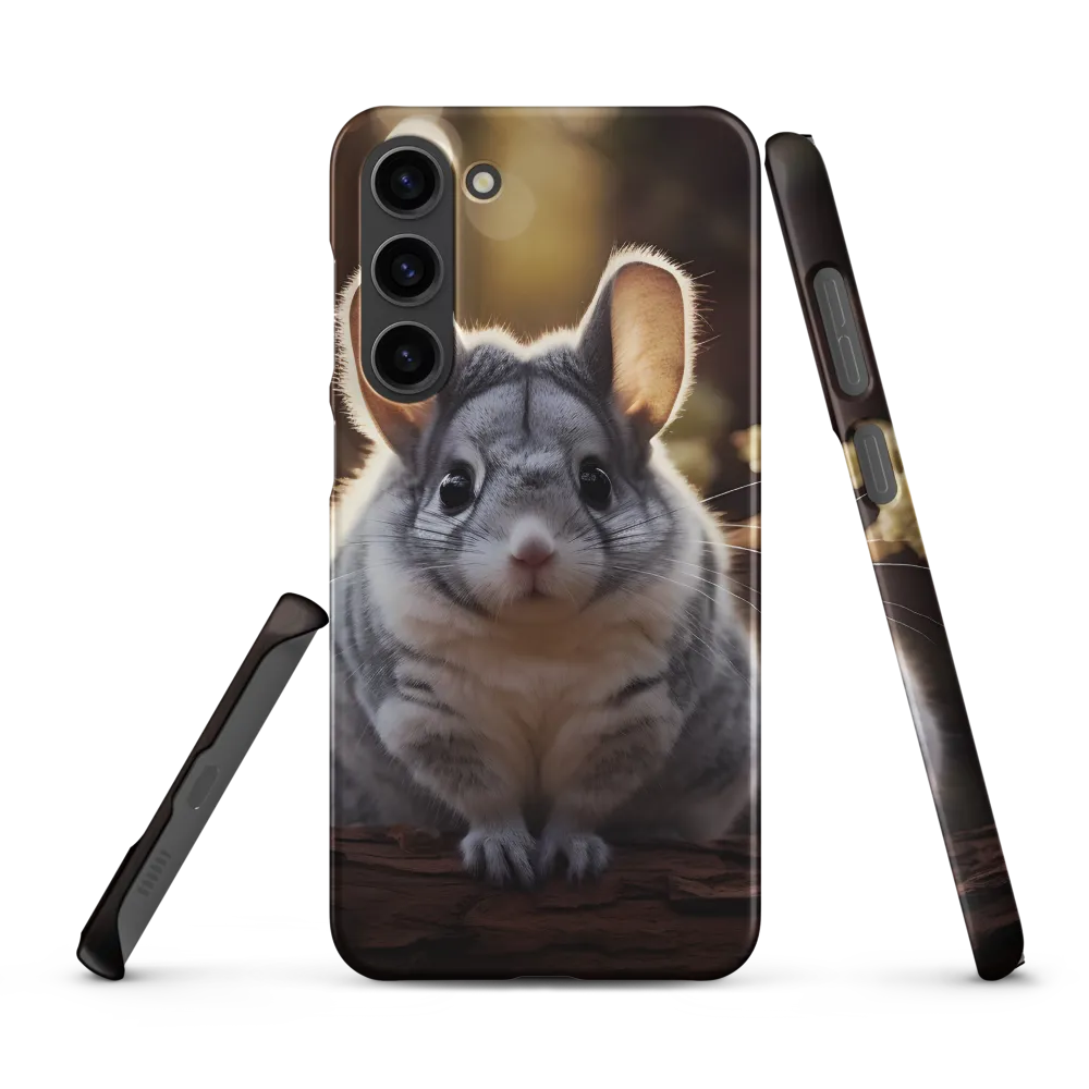 Curious Chinchilla in the Forest