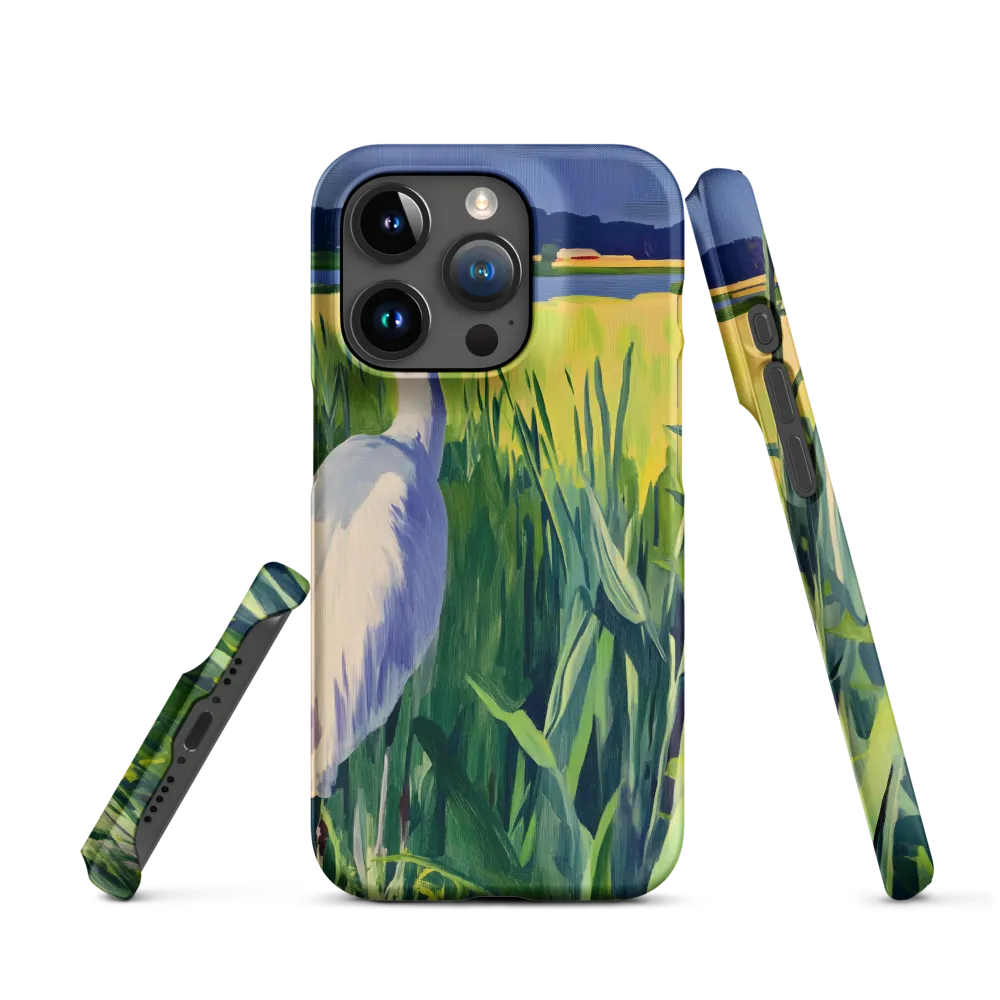 Graceful Presence: The Heron in the Meadow
