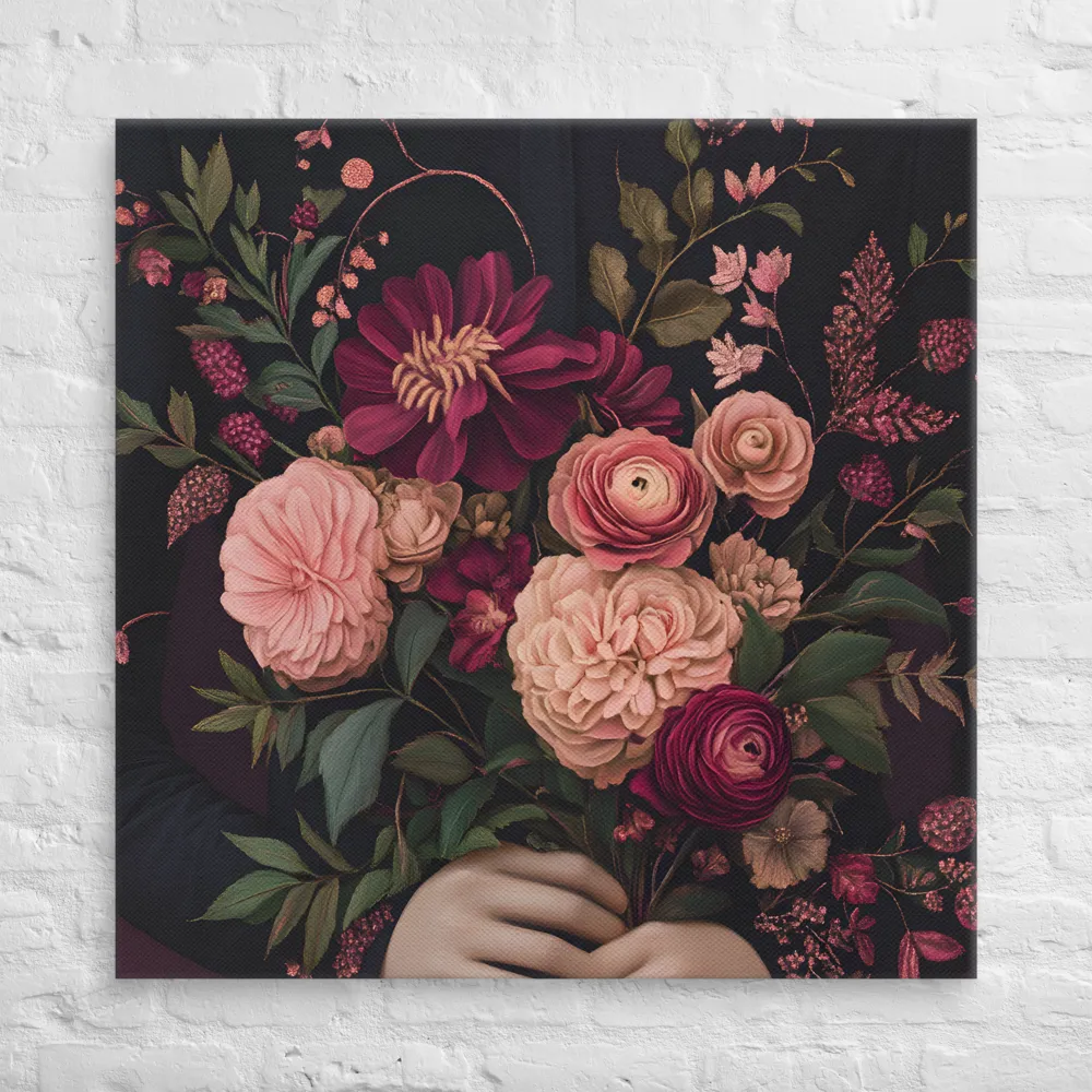 Botanical Elegance | Canvas | 37″×37″
