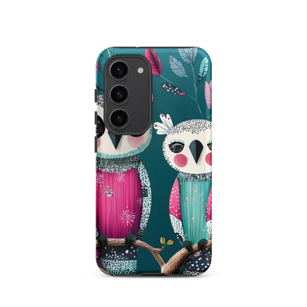 Whimsical Duo: A Celebration of Nature and Color