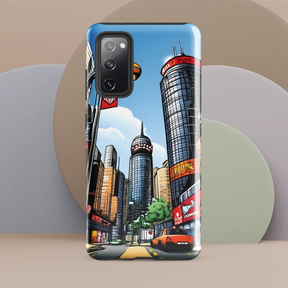 Urban Pulse: A Comic Cityscape
