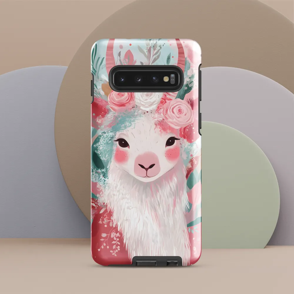 Spring Whimsy: The Floral Goat
