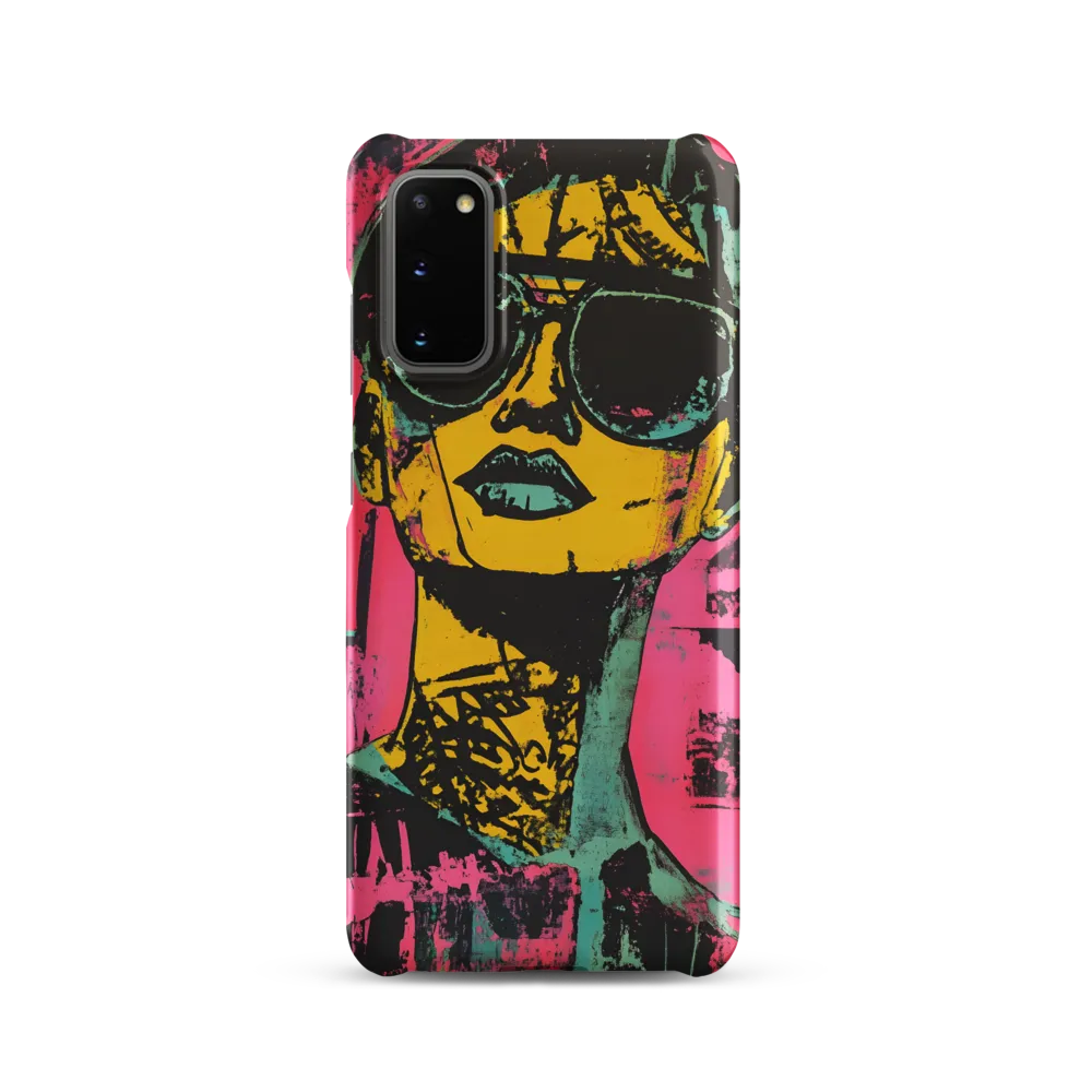 Confident Portrait in Neon Colors