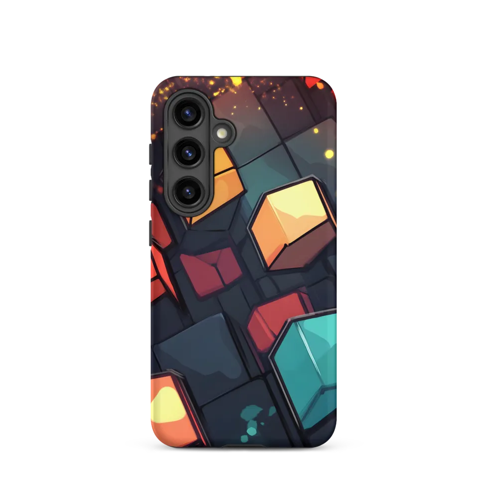 Illuminated Geometry | Phone Case |  S24 | Tough Case | Matte