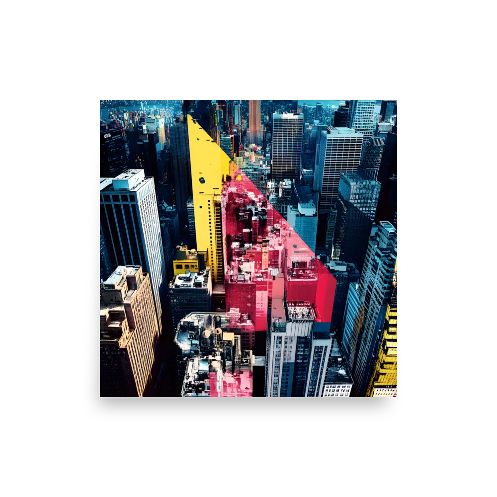Dynamic Urban Symphony | Poster | 10″×10″