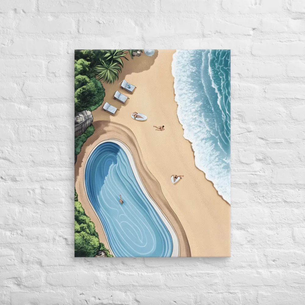 Serenity by the Shore | Canvas | 24″×32″