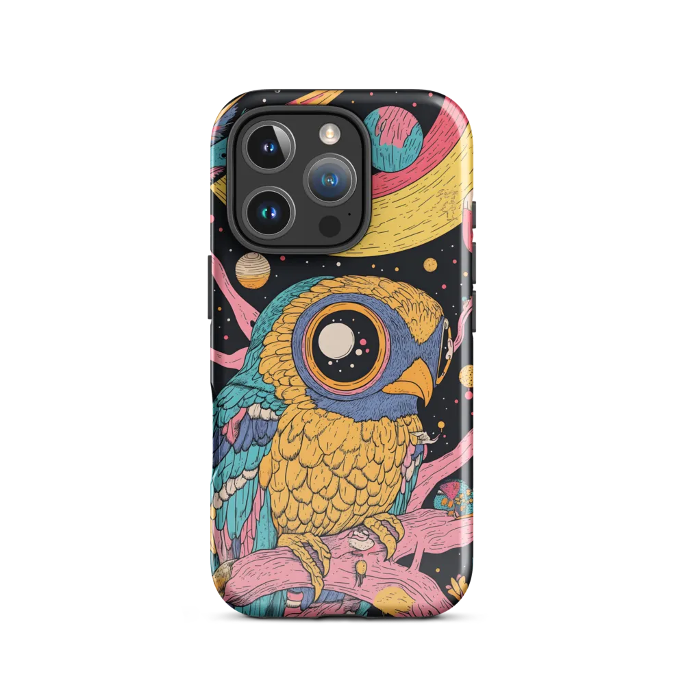 Whimsical Cosmic Owl | Phone Case |  16 Pro | Tough Case | Glossy