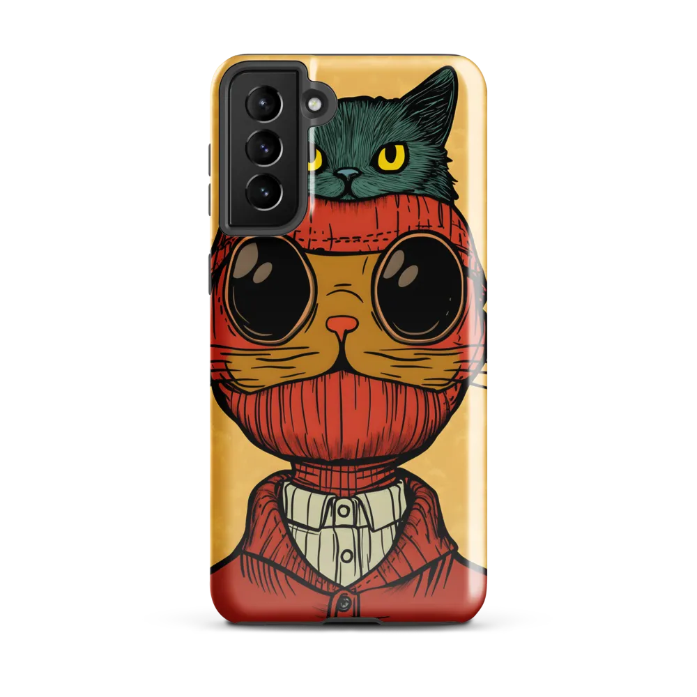 Whimsical Fusion: Cat and Human