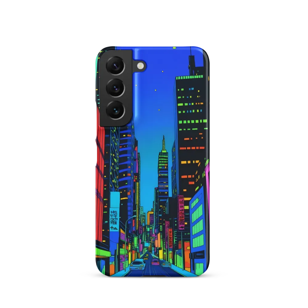 Neon Dreamscape: A Futuristic City at Dusk