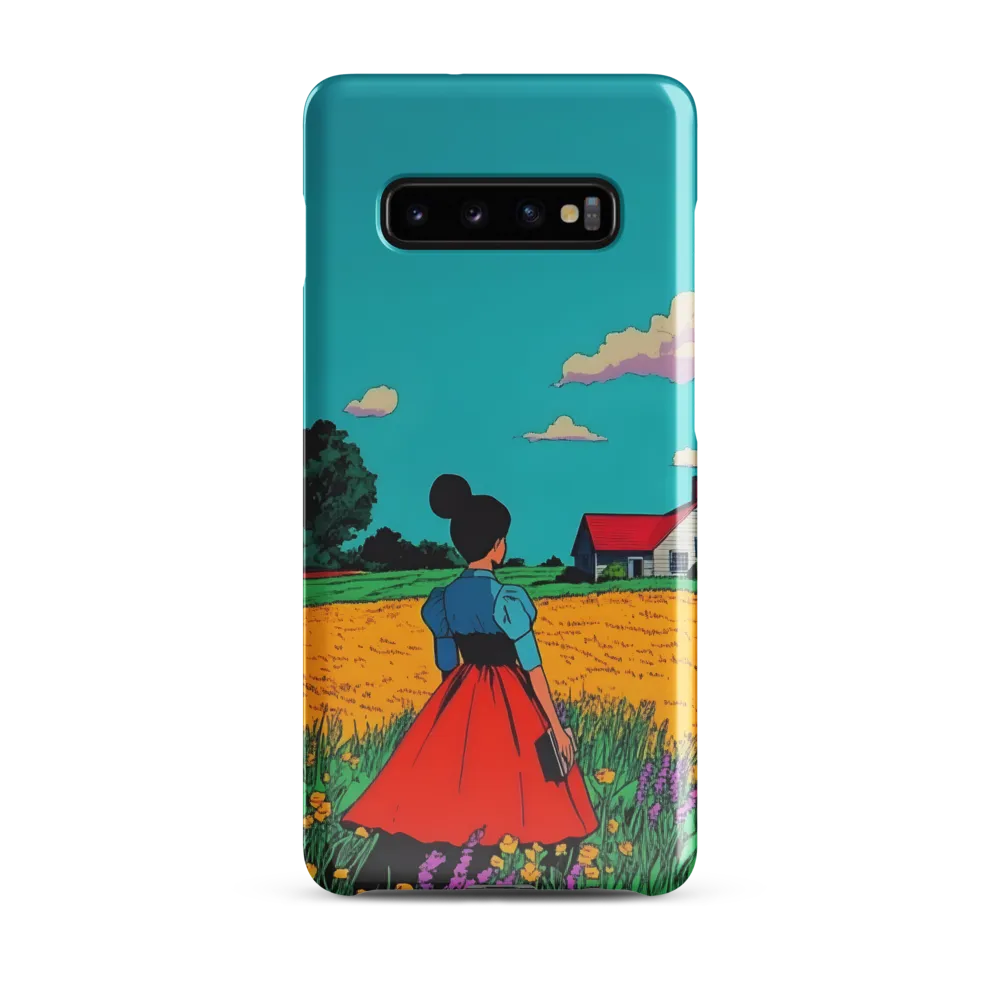 Whispers of a Sunlit Meadow | Phone Case |  S10 Plus | Snap Case | Glossy