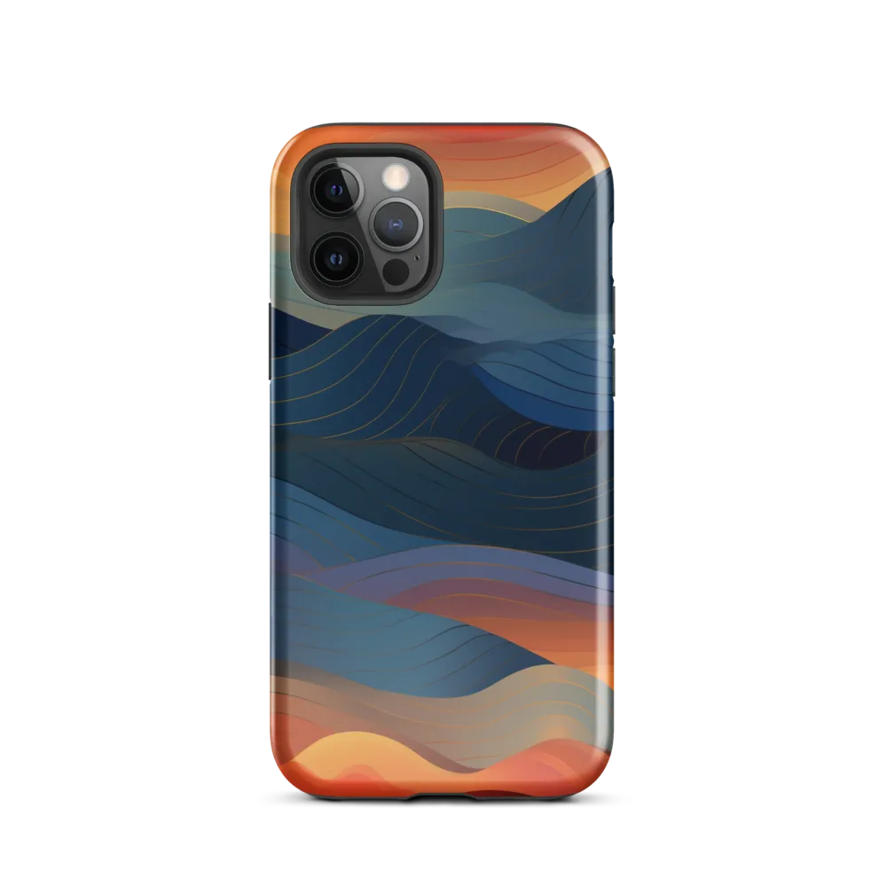 Harmonious Waves at Dusk