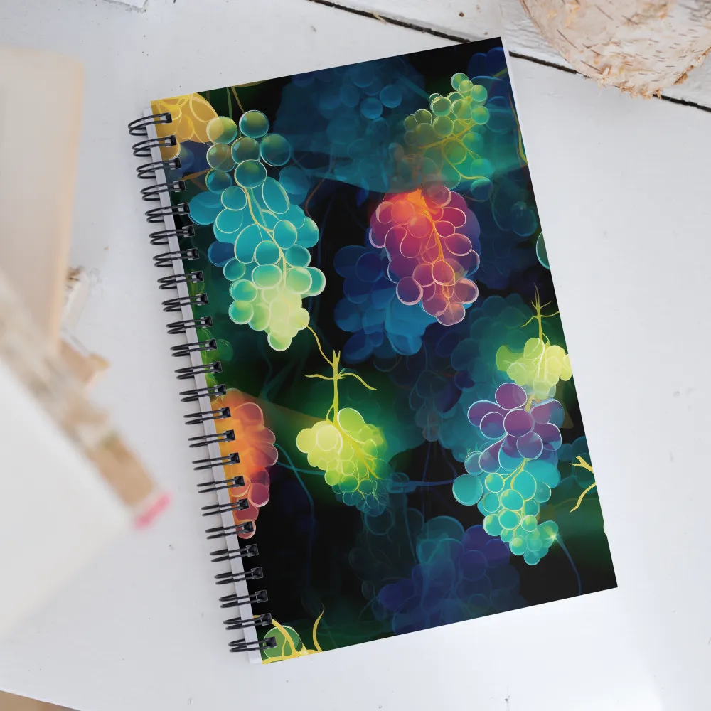 Vivid Vineyard Dream | Spiral Notebook