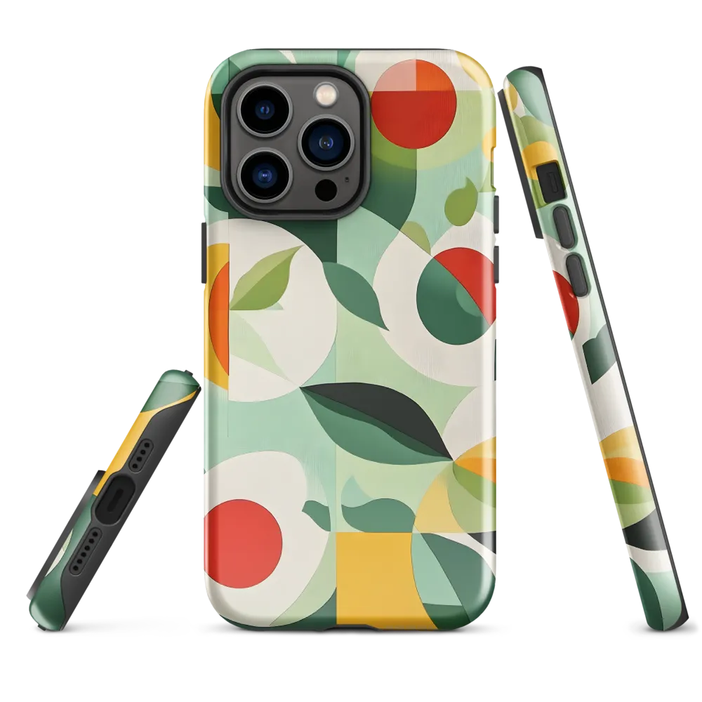Harmony in Shapes: A Playful Abstract Design