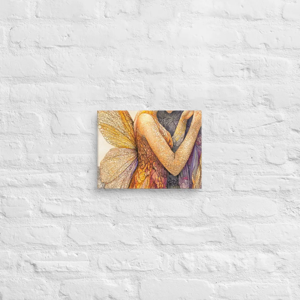 Whispers of the Frosted Meadow | Canvas | 9″×12″