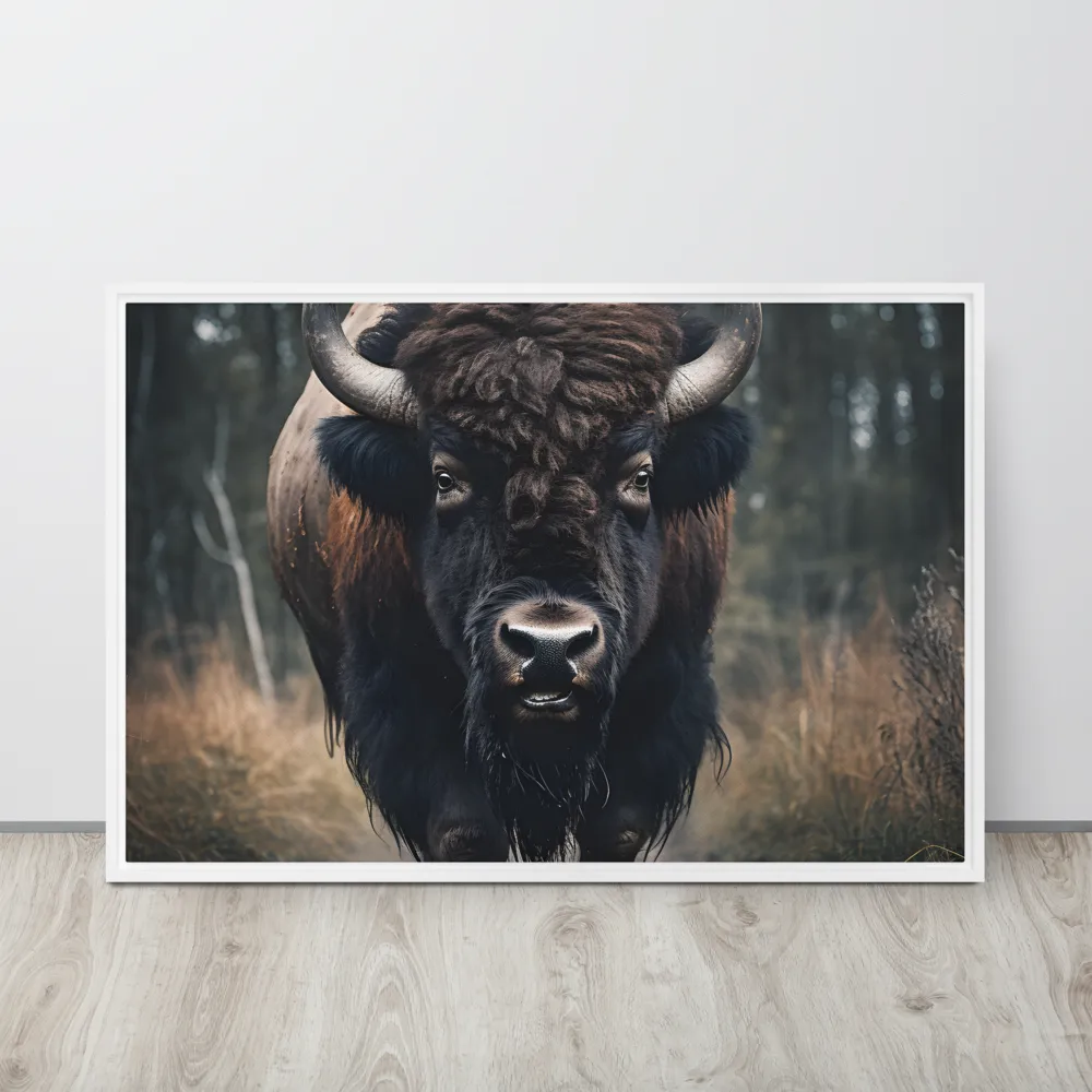 Majesty in the Wilderness | Canvas with White Frame | 24″×36″