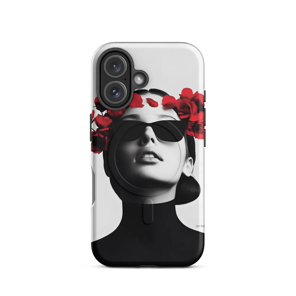 Blooming Elegance | Phone Case |  16 | MagSafe® Tough Case | Matte