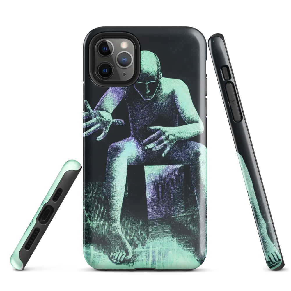 Contemplative Silence | Phone Case |  11 Pro Max | Tough Case | Glossy