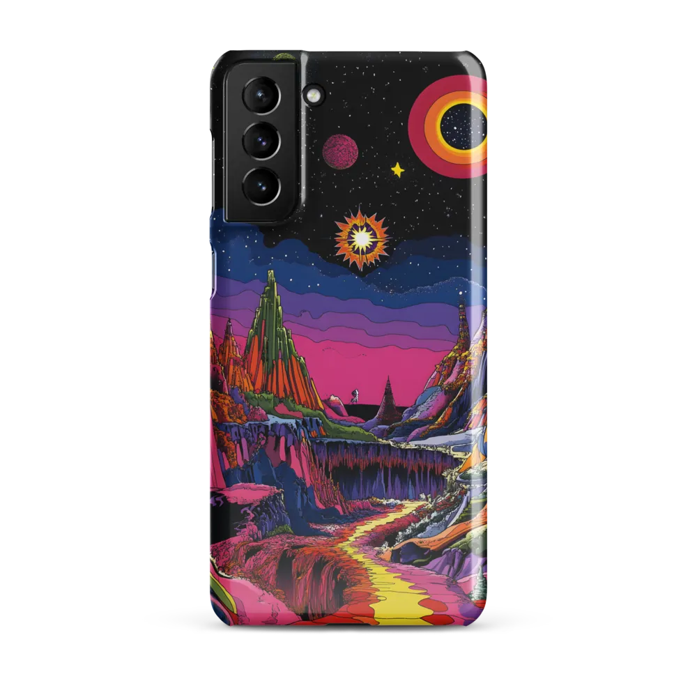 Galactic Wonders: A Journey Through an Alien Landscape