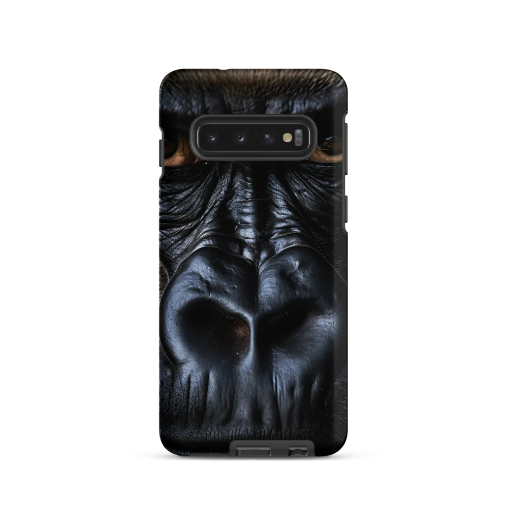 Gaze of the Wild: A Gorilla's Portrait