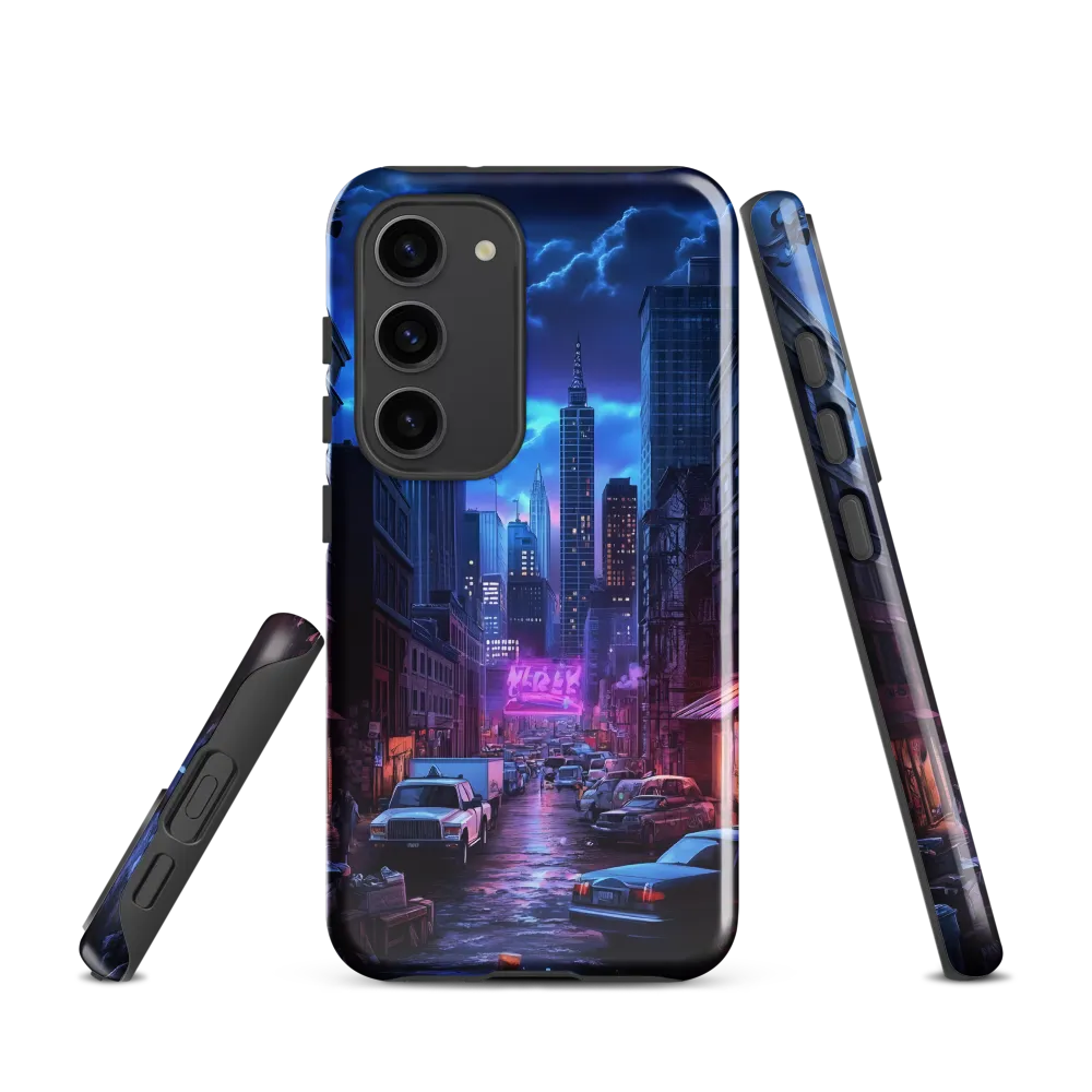 Urban Mystique: A Cyberpunk Night